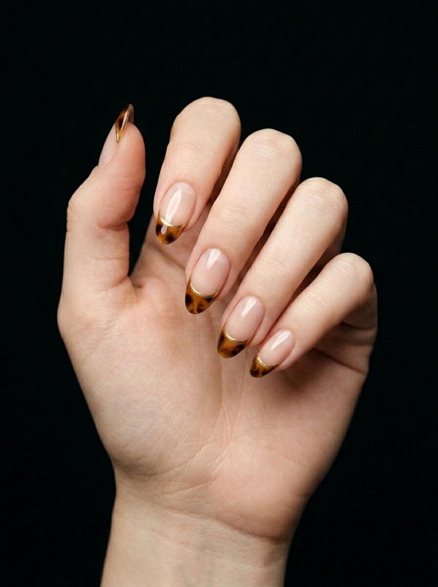 Manicura Francesa Carey Elegante, nail art nail_art, color nude, forma oval, nails Leander TX